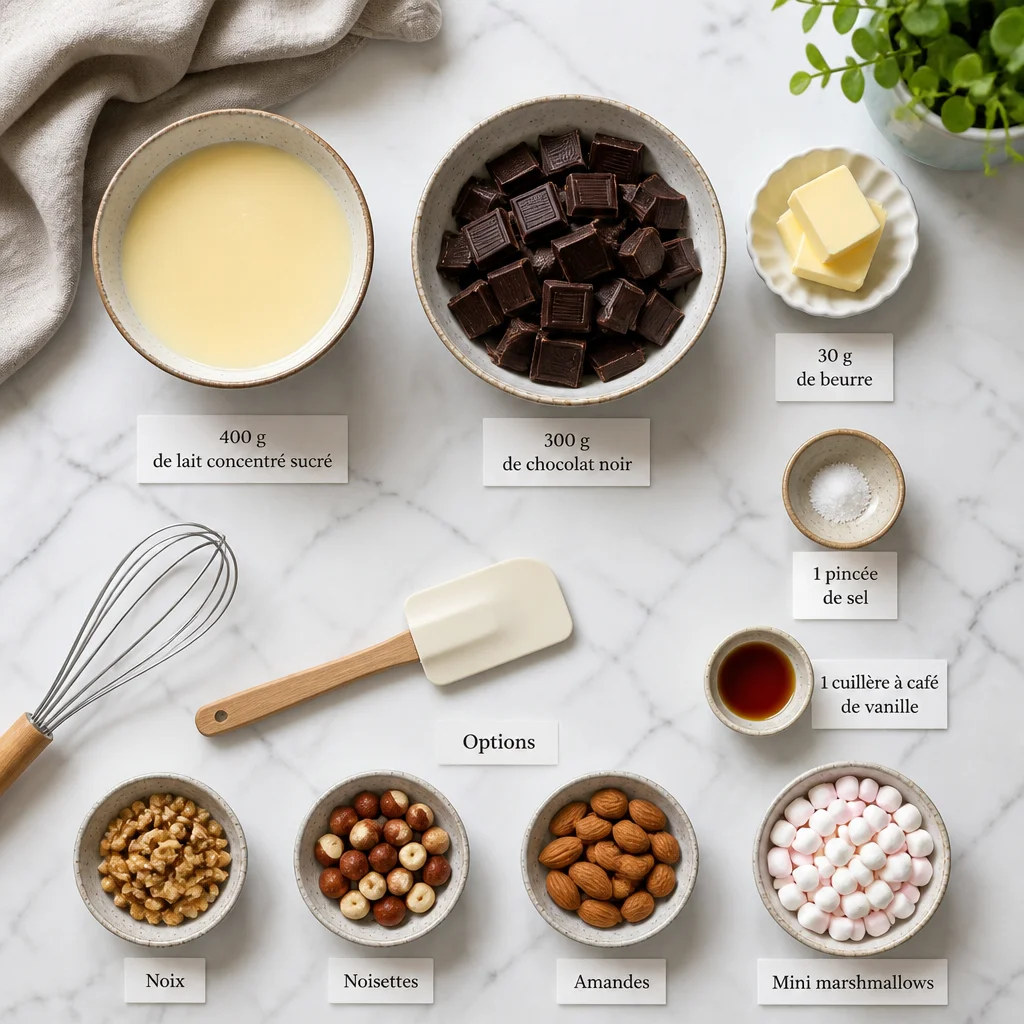 Fudge au chocolat