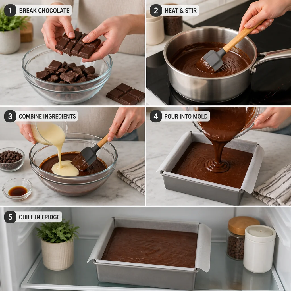 Fudge au chocolat