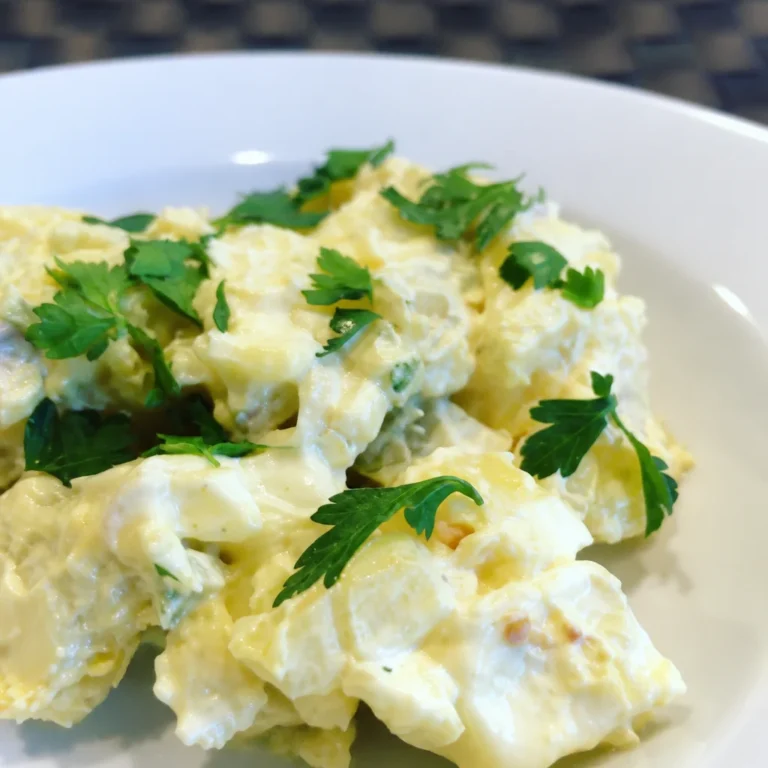 Salade aux œufs durs avec mayonnaise et moutarde, un plat classique gourmand.