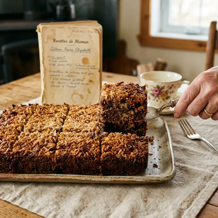 Gâteau Reine Élisabeth : Le Trésor Moelleux de nos Cahiers de Recettes Familiaux